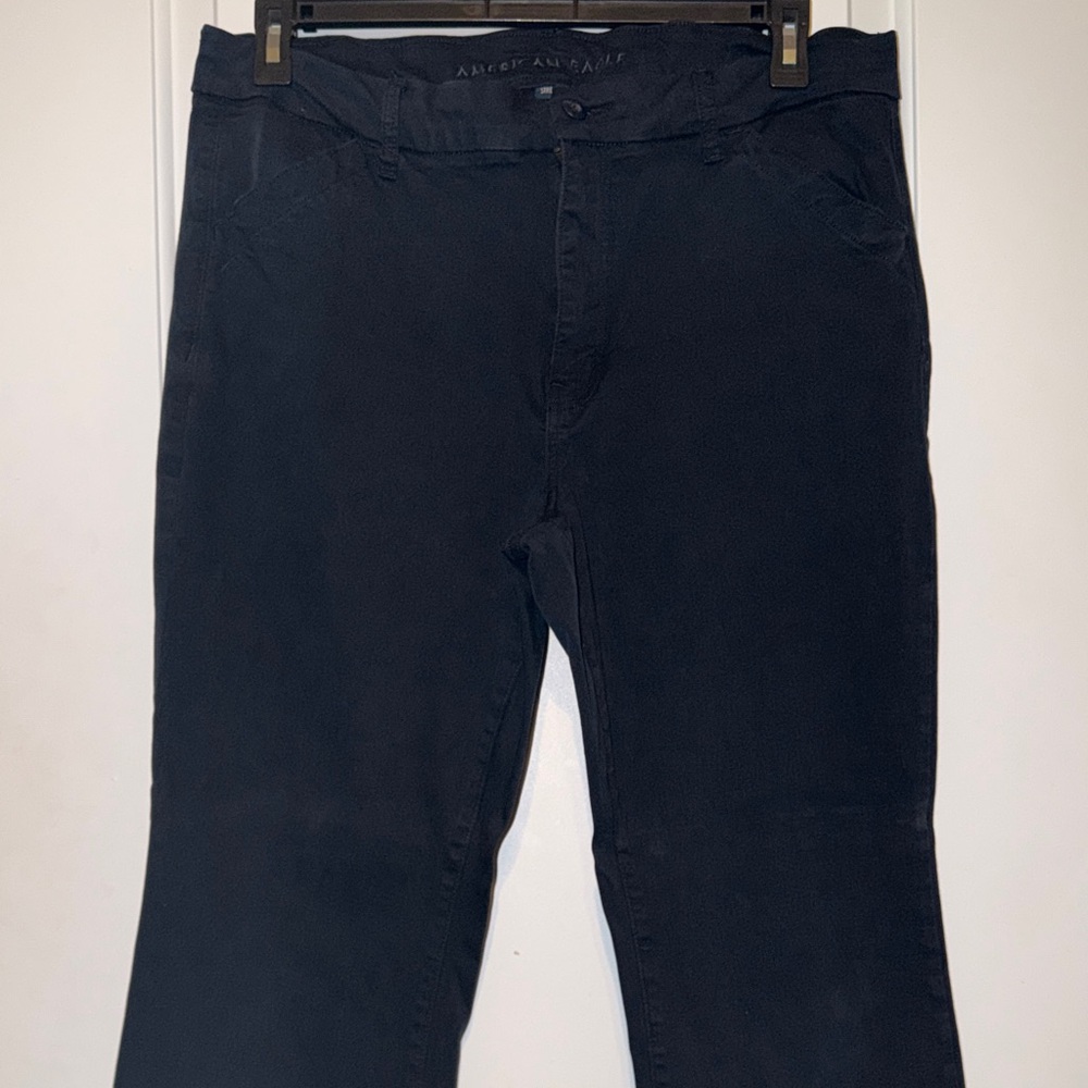 American Eagle Outfitters Black Straight Leg Pants